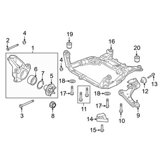 Land Rover OE - Front Suspension - Suspension Components (Dynamic / Prestige / Pure)