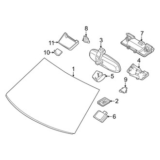 Land Rover OE - Windshield Glass (SE Premium 2 Doors)