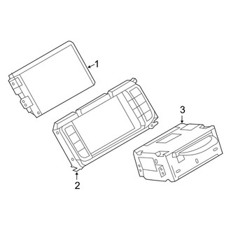 Land Rover OE - Instrument Panel - Sound System (Receivers), (Dynamic / Prestige / Pure)