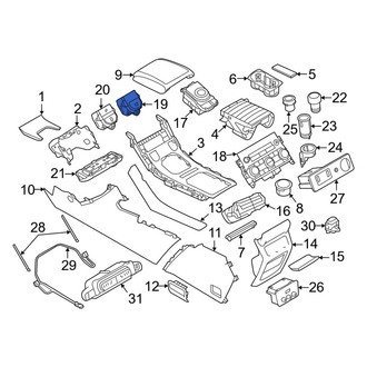 Land Rover OE - Electronic Parking Brake Control Switch