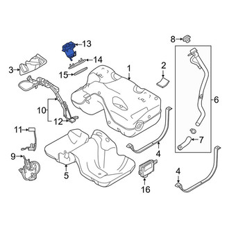 Land Rover OE - Fuel Tank Access Cover