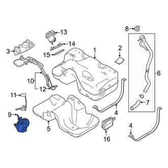 Land Rover OE - Right Fuel Pump and Sender Assembly