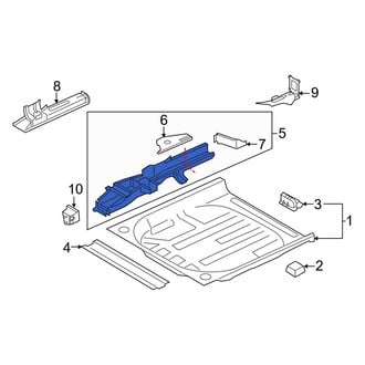 Land Rover OE - Rear Left Frame Side Member Assembly