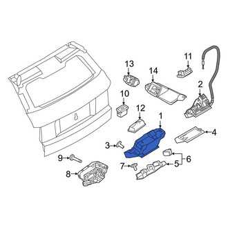 Land Rover OE - Rear Liftgate Latch