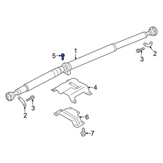 Land Rover OE - Floor Pan Heat Shield Bolt