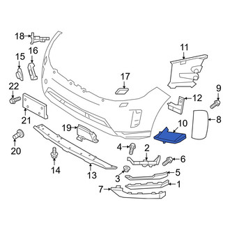 Land Rover OE - Front Left Brake Air Duct