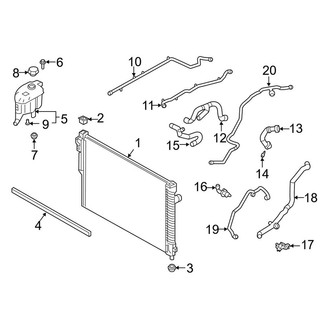 Land Rover OE - Cooling - Radiator & Components (First Edition / S / SE)