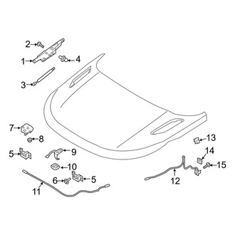 Land Rover OE - Hood & Components (Hinge & Latch)