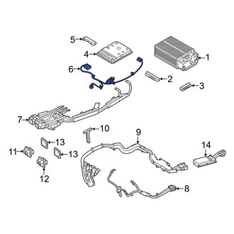 Land Rover OE - Drive Motor Battery Pack Control Module Wiring Harness