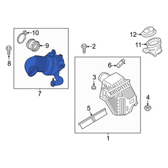 Land Rover OE - Engine Air Intake Hose