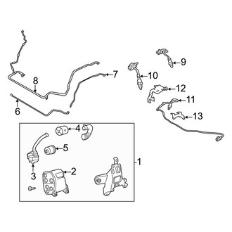 Land Rover OE - Emission System - Emission Components (First Edition / R-Dynamic HSE / R-Dynamic S / R-Dynamic SE / S / SE)