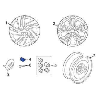Land Rover OE - Wheel Lug Nut