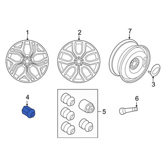 Land Rover OE - Wheel Lug Nut