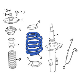 Land Rover OE - Front Coil Spring