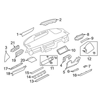 Land Rover OE - Instrument Panel Components (Touch Pro Display), (R-Dynamic S / S)