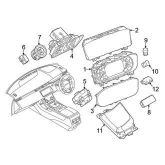 Land Rover OE - Instrument Panel - Cluster & Switches (HST / R-Dynamic S / R-Dynamic SE / S / SE)