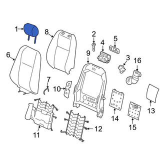 Land Rover OE - Front Left Headrest