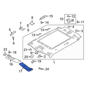 Land Rover OE - Front Left Sun Visor