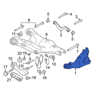 Land Rover OE - Rear Right Suspension Knuckle