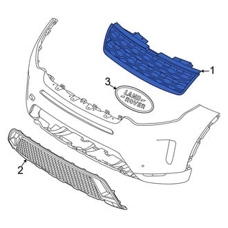Land Rover OE - Front Upper Grille