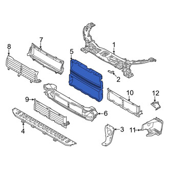 Land Rover OE - Front Radiator Support Panel