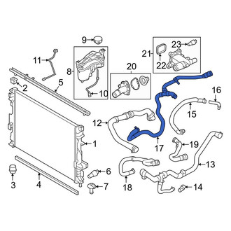 Land Rover OE - Lower Radiator Coolant Hose