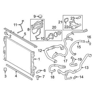Land Rover OE - Cooling - Radiator & Components