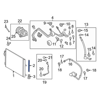 Land Rover OE - A/C Receiver Drier