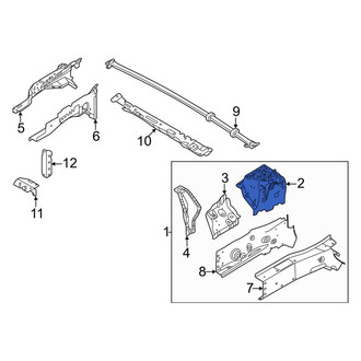Land Rover OE - Front Left Suspension Strut Tower