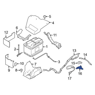 Land Rover OE - Battery Cable Terminal End