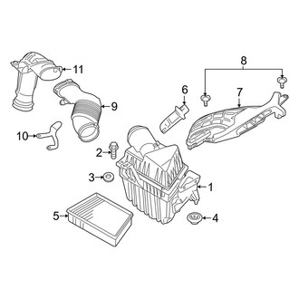 Land Rover OE - Engine / Transaxle - Air Intake (HSE / HSE Lux / SE)