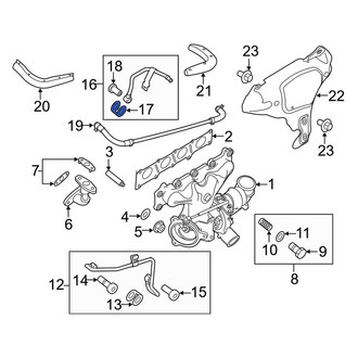 Land Rover OE - Turbocharger Coolant Line Gasket