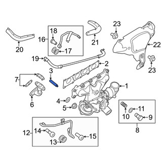 Land Rover OE - Turbocharger Stud