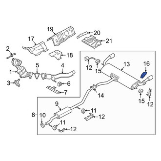 Land Rover OE - Exhaust Control Valve Actuator