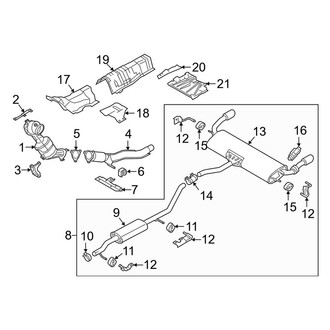 Land Rover OE - Exhaust System - Exhaust Components