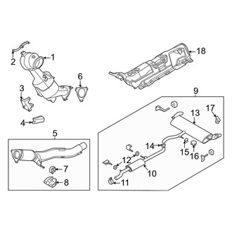 Land Rover OE - Exhaust System - Exhaust Components