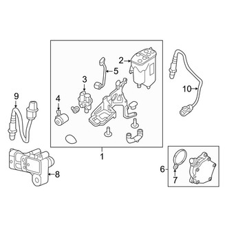 Land Rover OE - Emission System - Emission Components (HSE / HSE Luxury / SE)