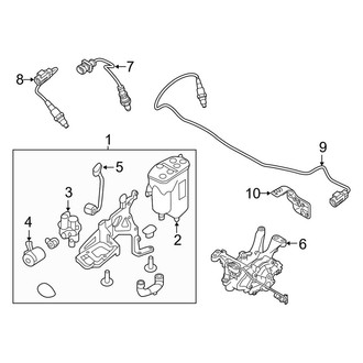 Land Rover OE - Emission System - Emission Components (HSE / HSE Luxury / Landmark Edition / SE)