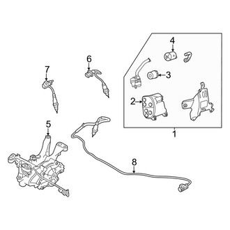Land Rover OE - Emission System - Emission Components (R-Dynamic S / R-Dynamic SE / S / SE)