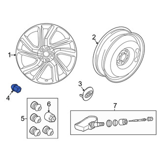 Land Rover OE - Wheel Lug Nut