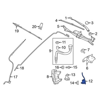 Land Rover OE - Windshield Washer Pump