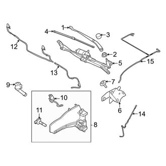 Land Rover OE - Windshield - Wiper & Washer Components (R-Dynamic S / R-Dynamic SE / S / SE)