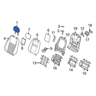 Land Rover OE - Front Headrest