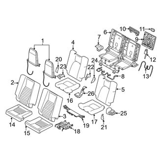 Land Rover OE - Seats & Tracks - Third Row Seats