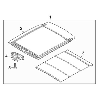 Land Rover OE - Sunroof Assembly
