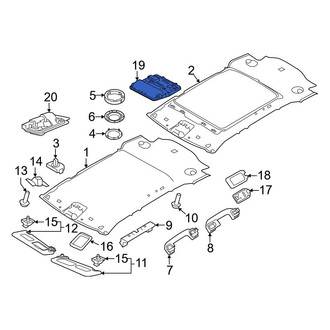 Land Rover OE - Overhead Console