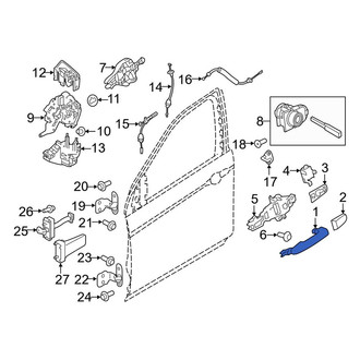 Land Rover OE - Front Outer Exterior Door Handle