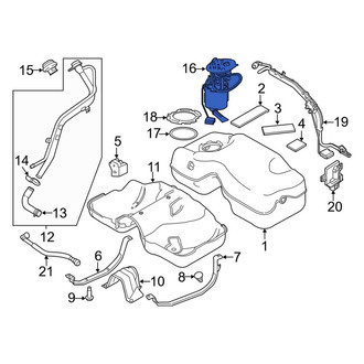 Land Rover OE - Fuel Pump and Strainer Set