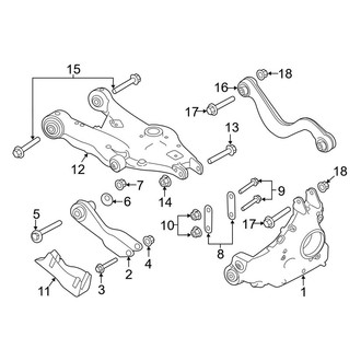 Land Rover OE - Rear Suspension - Suspension Components