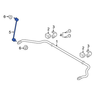 Land Rover OE - Rear Left Suspension Stabilizer Bar Link
